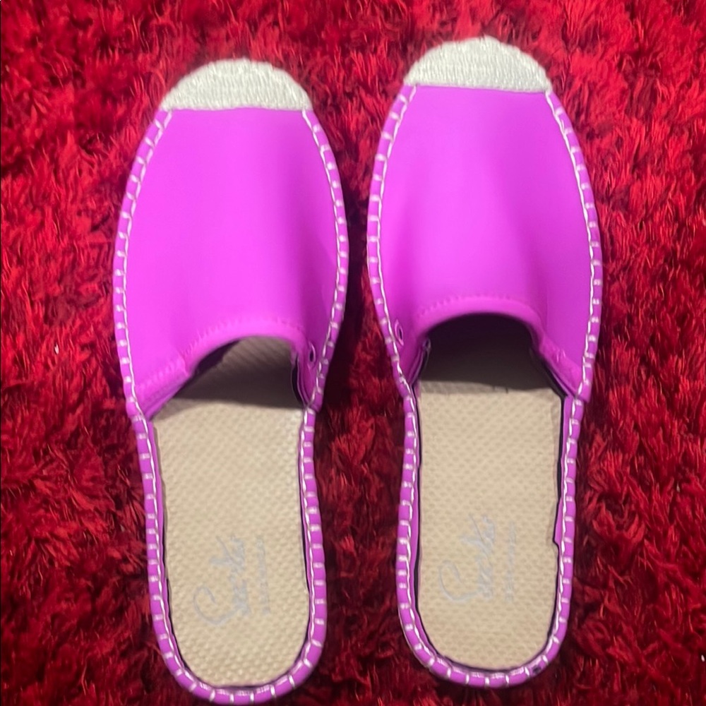 Sea Star beachwear.  Stylish Pink Women's Slip-On Shoes